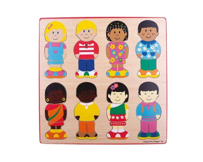 Bigjigs Toys - Vente Puzzle – enfant - Puzzle des petits amis1