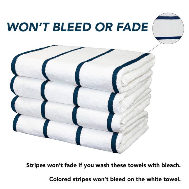 Arkwright Home - Wholesale Beach Towel - Las Rayas Striped Pool/Beach Towel 38