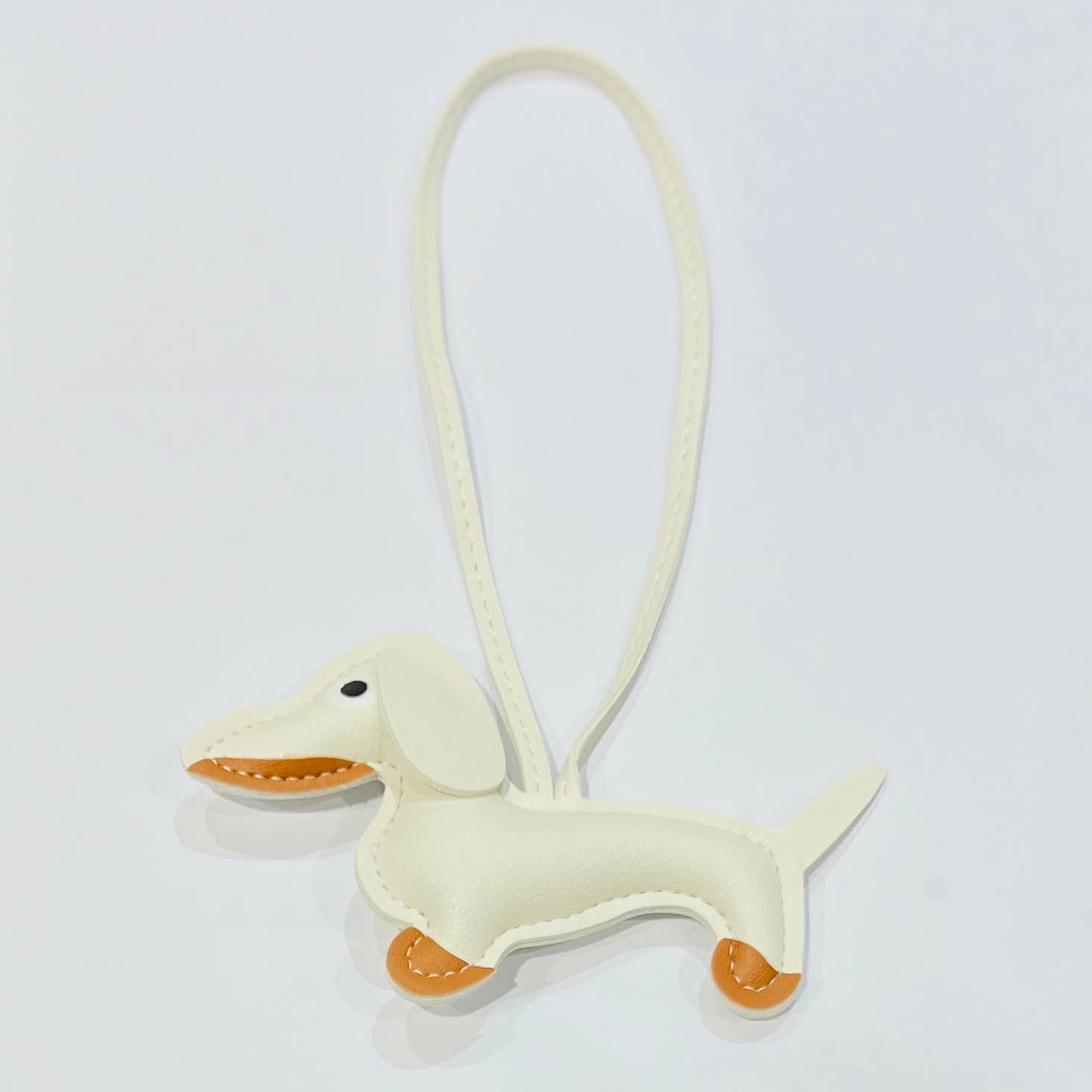 Bijoux 7bis - Wholesale Keychain - Women's - Dachshund bag accessory synthetic leather original look0