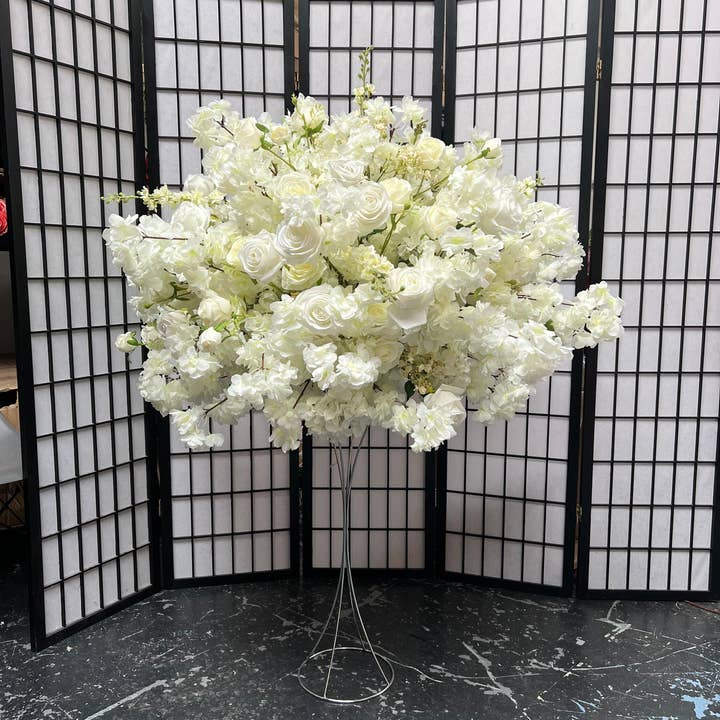 IVY CRUZ - Wholesale Artificial flowers - Large Cherry Blossom Centrepiece, Cherry Blossom Flower7