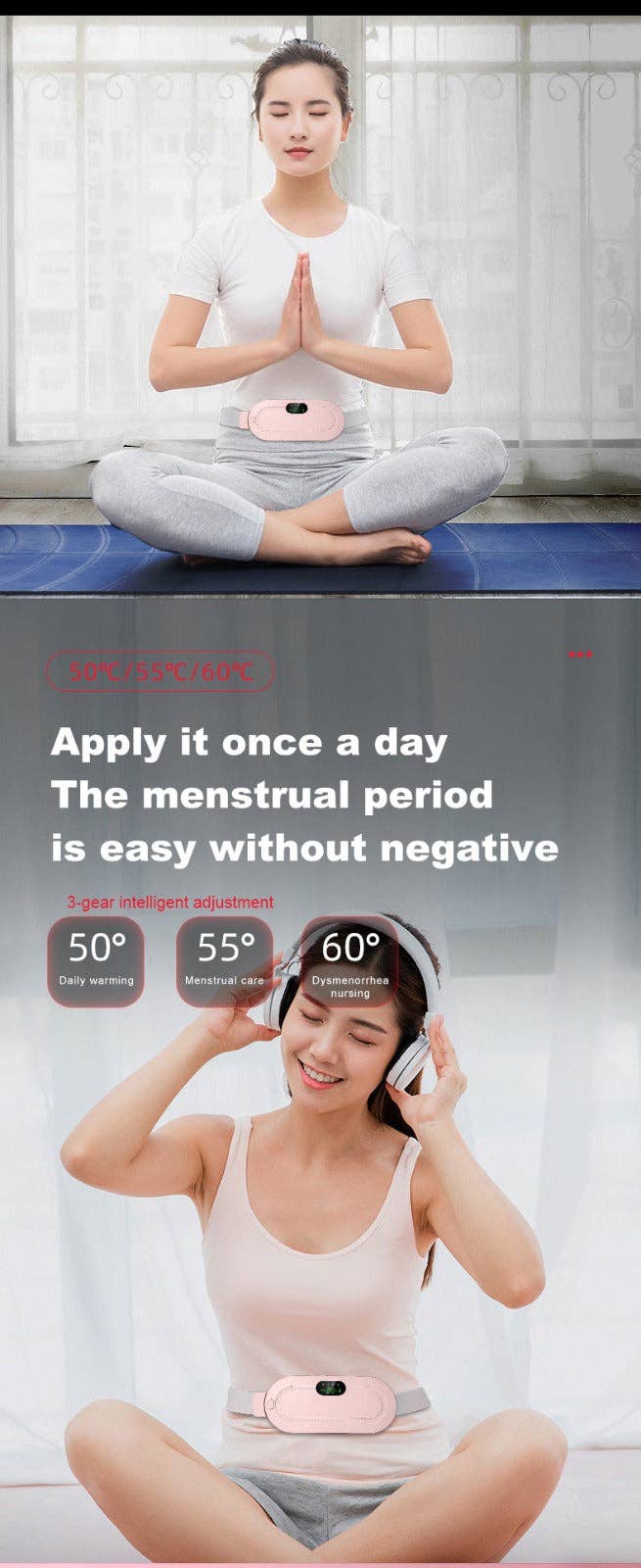 VIGOR - Wholesale Heating Pad - Luxury Portable Lady Heating Pad Uterine Palace Belt Relief13