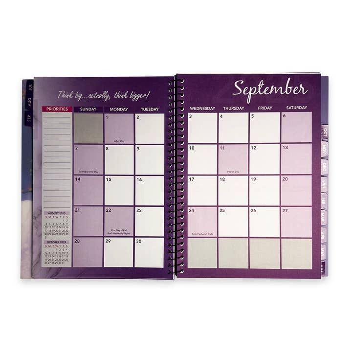 RE-FOCUS THE CREATIVE OFFICE - Wholesale Planner - 2025-2026 Academic Calendar Planner – Weekly & Monthly Views8