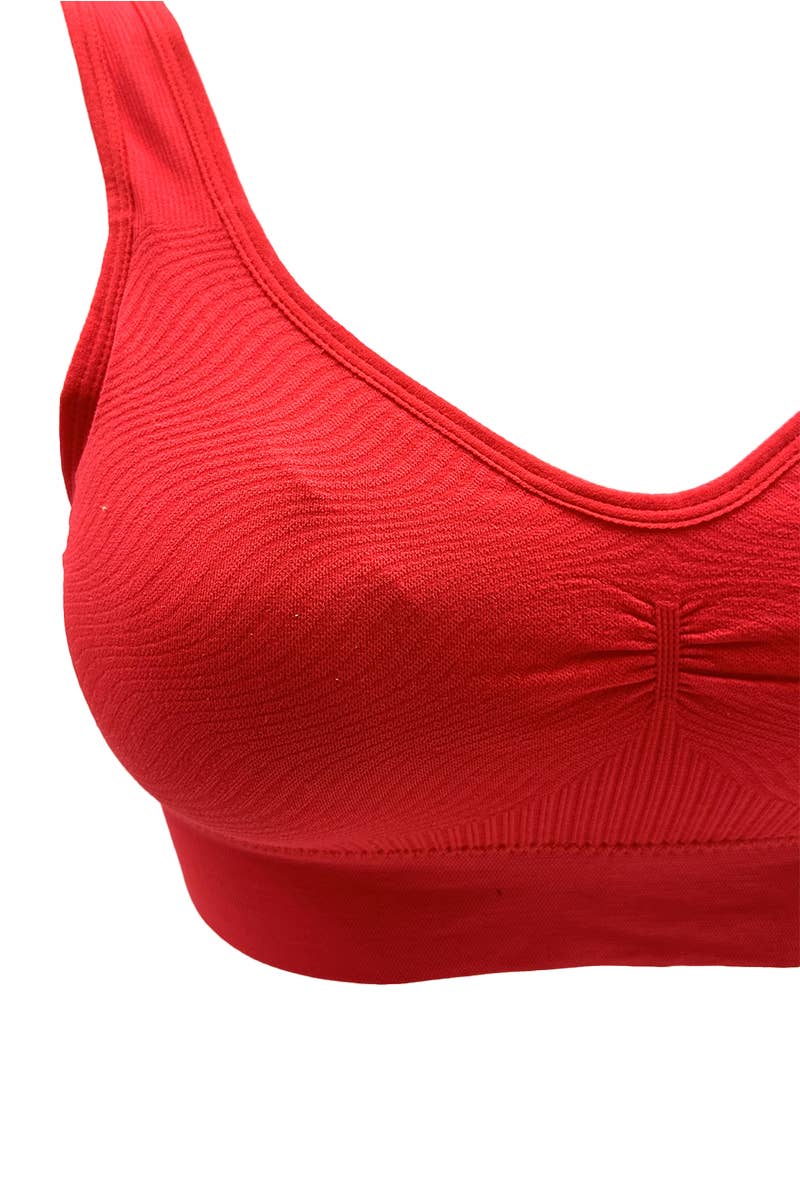 Assorted Super comfort bra with plunge collar/V32045 for wholesale on Faire2