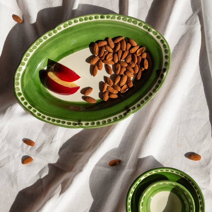 I Coloriati - oval lille serveringsfad for engroshandel hos waiting for the bus