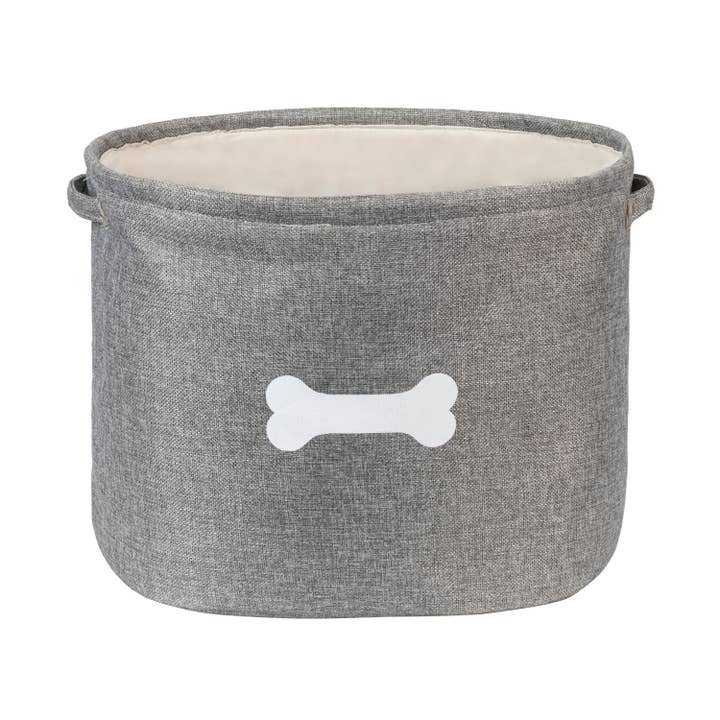 Rangement pour jouets pour animaux domestiques Capri Gris pour la vente par Park Life Designs