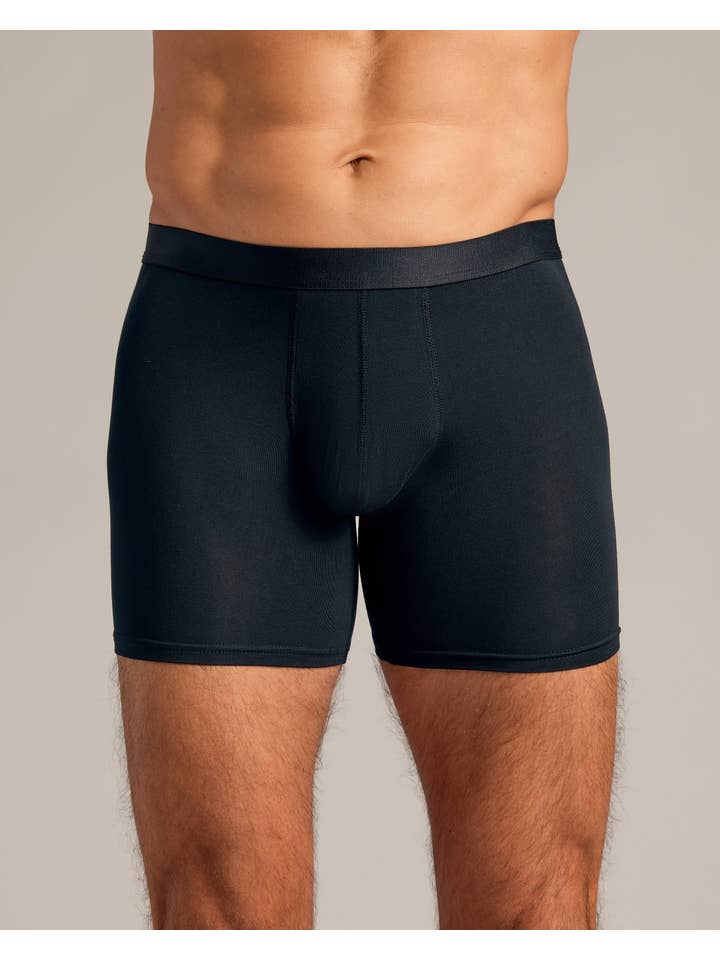 True Classic - Wholesale Underwear - Men's - Black Boxer Brief3