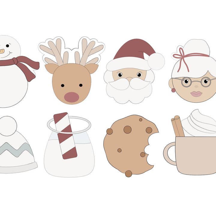 Add on Christmas Minis for wholesale by Maison’s Custom Cutters