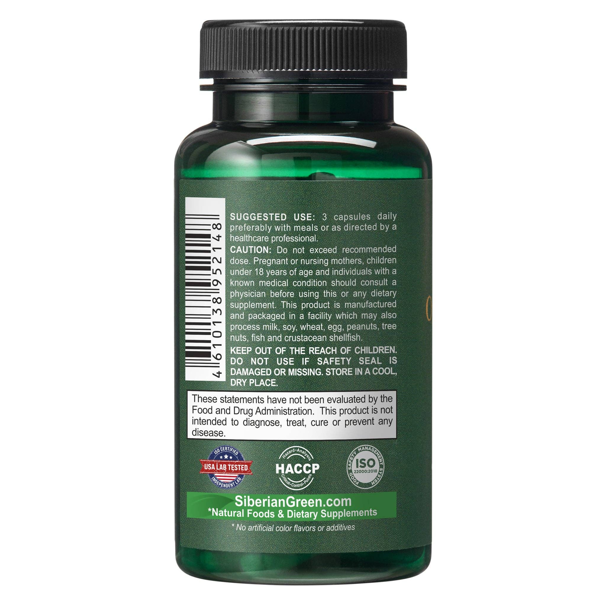 SiberianGreen - Wholesale Oral Supplement/Vitamin - Siberian Wild Dandelion Root Capsules – 1500mg Vegan Liver Support6