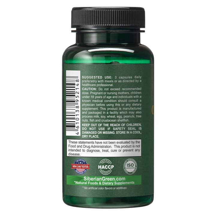 SiberianGreen - Wholesale Oral Supplement/Vitamin - Siberian Wild Dandelion Root Capsules – 1500mg Vegan Liver Support6