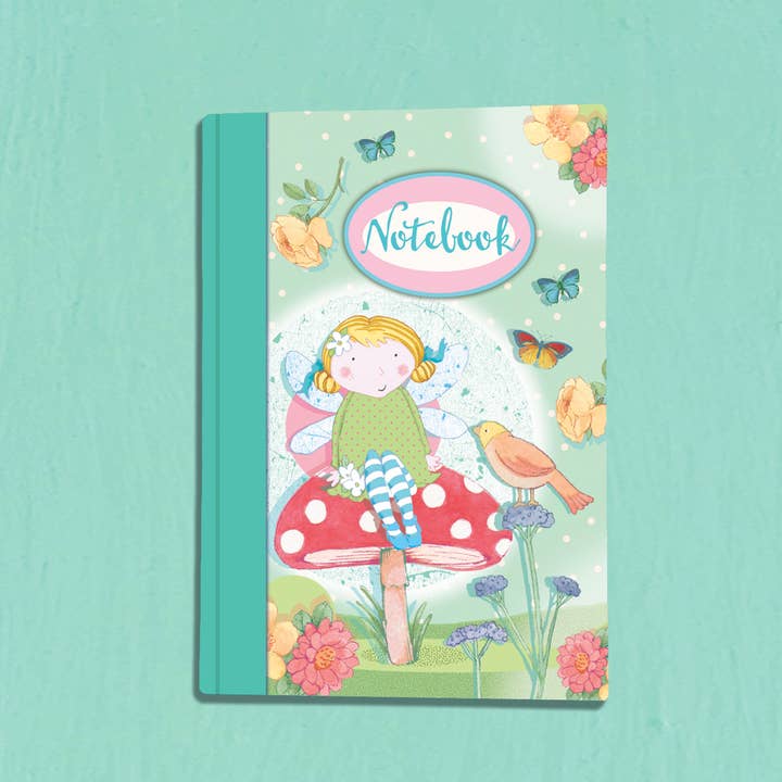 Set of 6 Fairy Dawn Notebooks for wholesale by Siobhan at april rose
