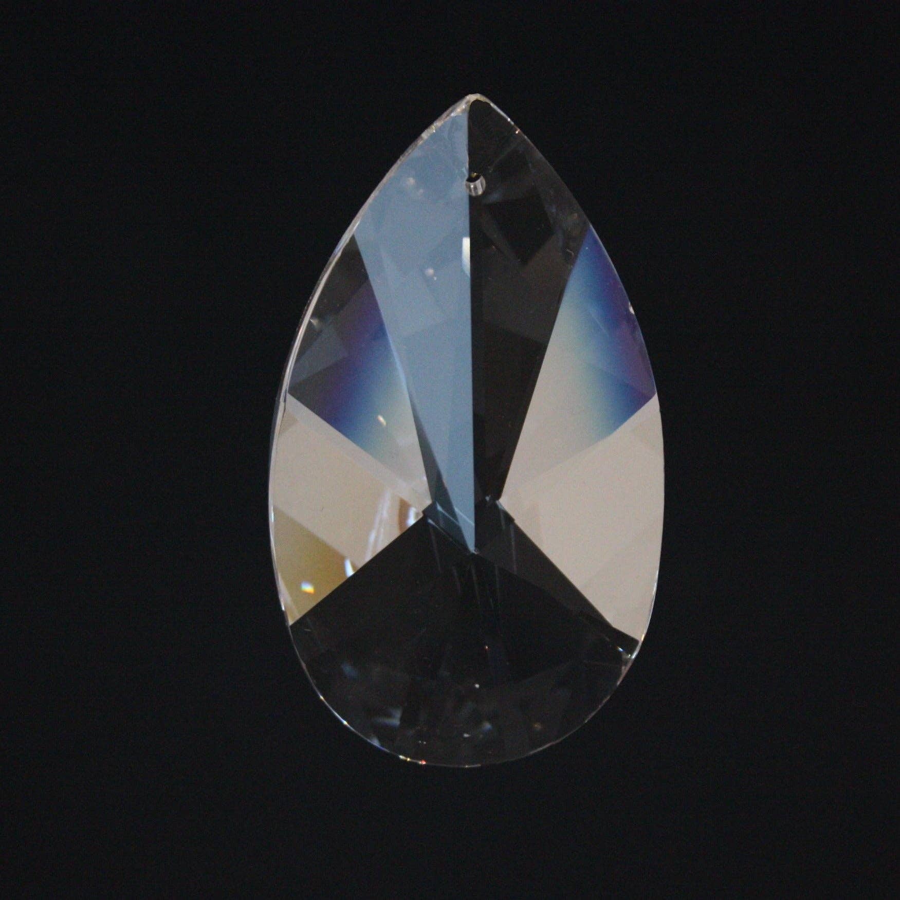 ChandelierParts - Wholesale Spiritual Stone/Crystal - 3" Preciosa® Crystal Radiant Teardrop0