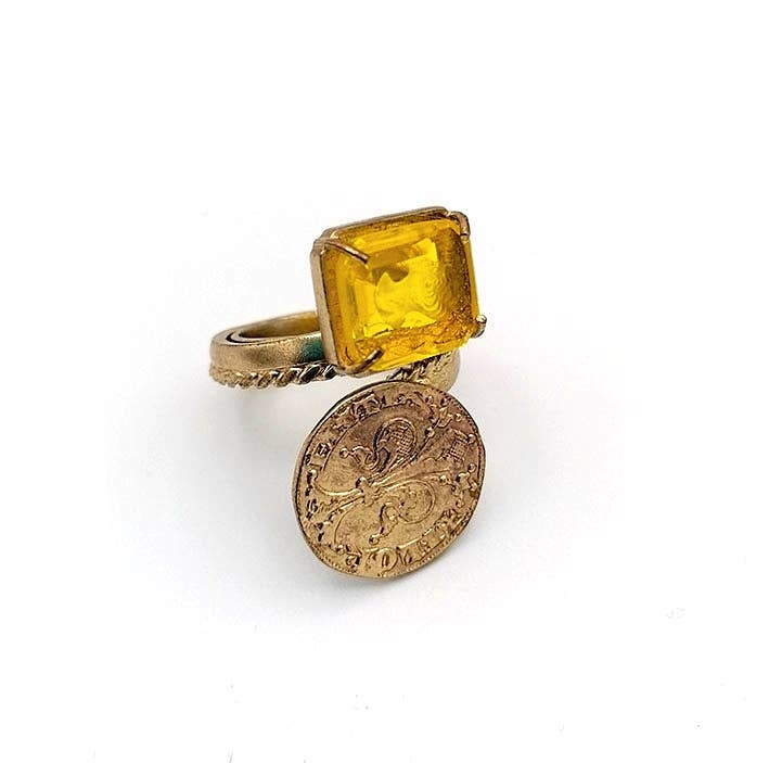 Patrizia Daliana - Wholesale Cocktail/gelegenheidsring - Patrizia Daliana | « Fiorino & Giglio » - AN-FI ring maat 12 tot 180