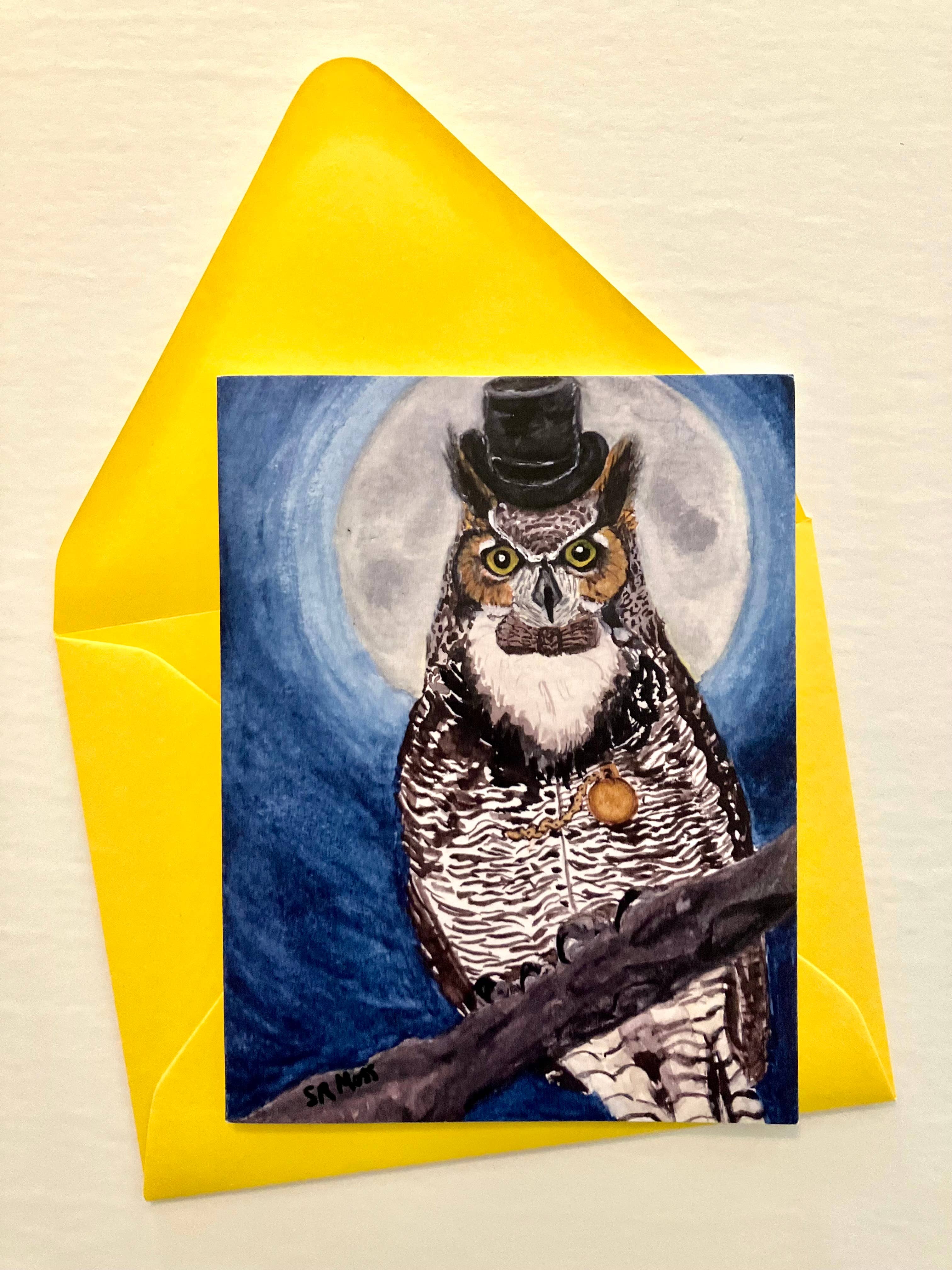 She Said It. - Wholesale Everyday Greeting Card - Sir Owl Card0