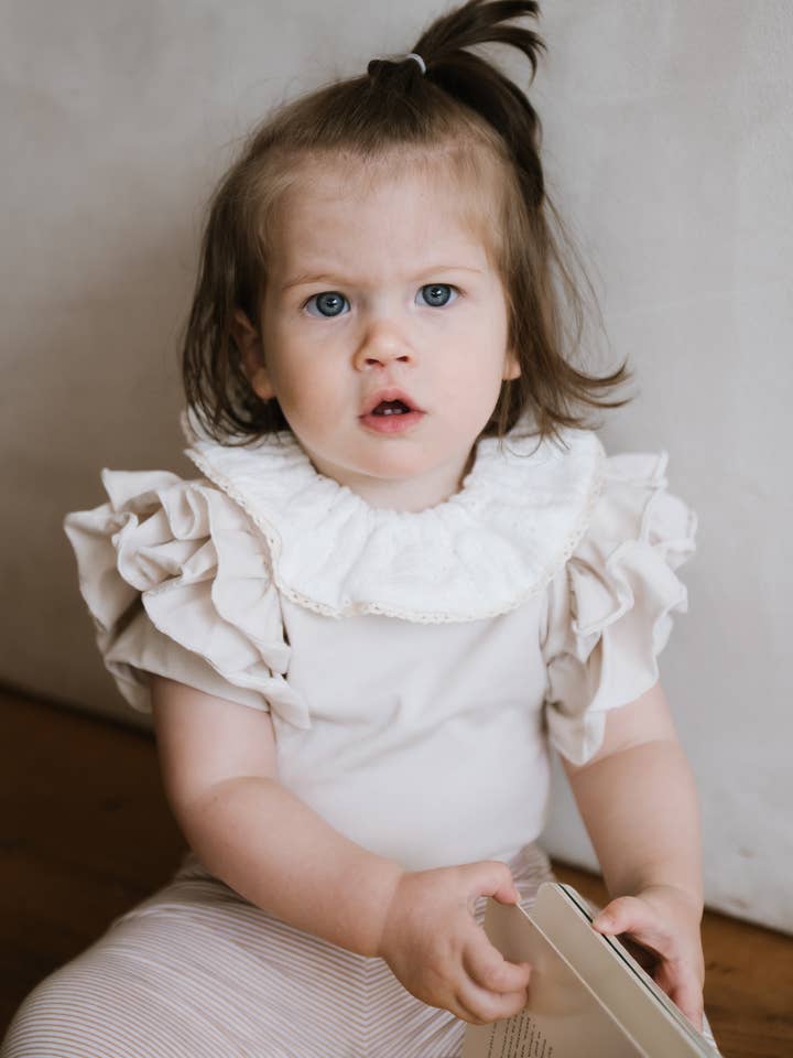 Body con volant, Flutter Primavera Estate 2024 per la vendita all'ingrosso da parte di Petiteaude