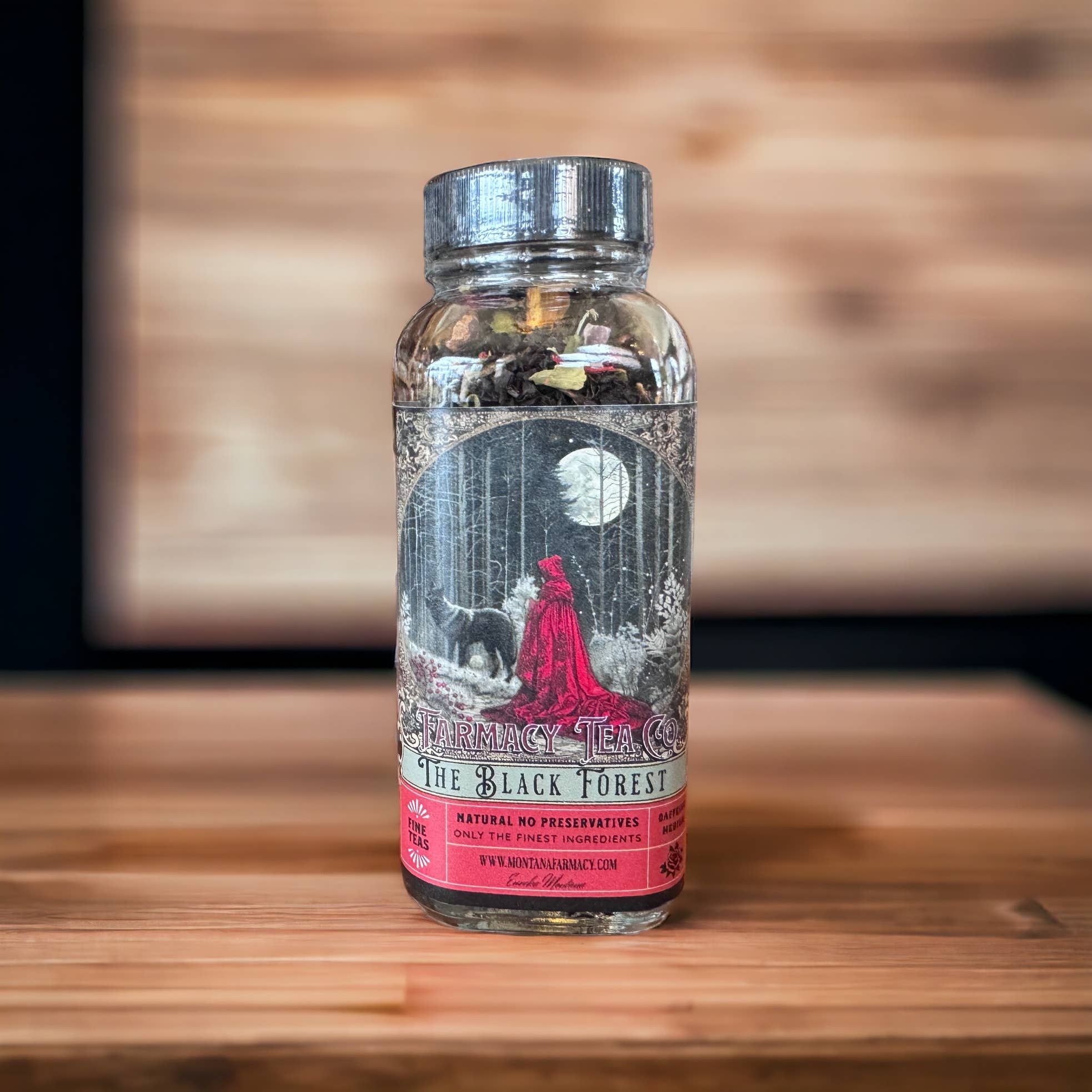 Montana Farmacy - Venta al por mayor Tés a granel - Bosque Negro profundo encantador Vintage Victoriano Academia Oscura Té4