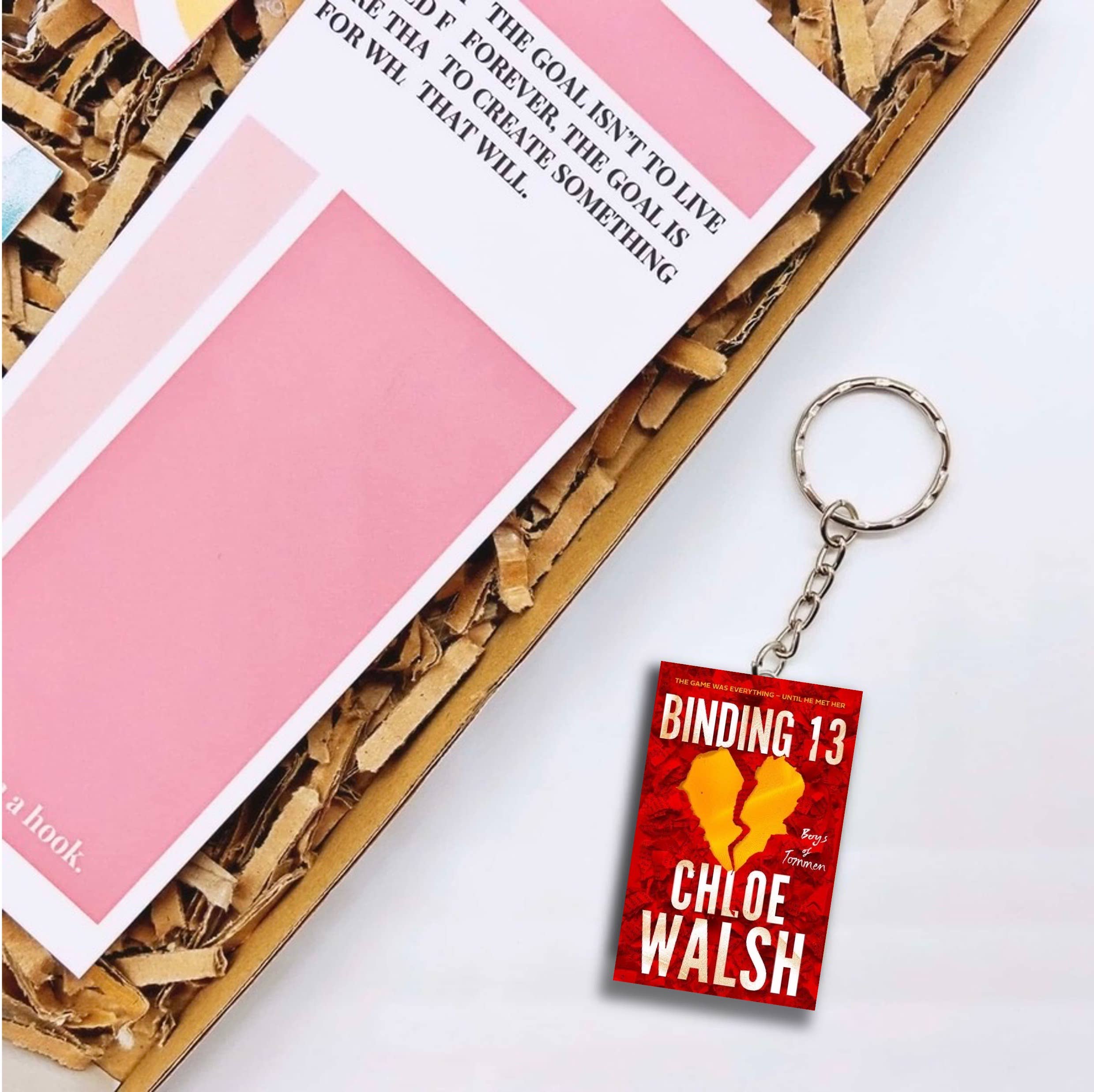 bookonahookco – wholesale Bookmark – Binding 13 | Chloe Walsh | Miniature Book1