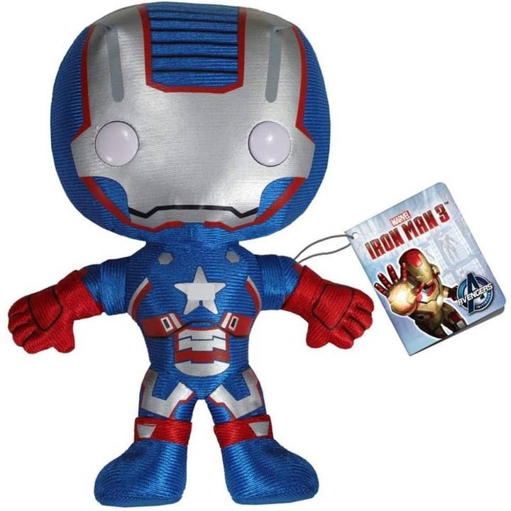 Film Iron Man 3 Iron Patriot Peluche 18 cm pour la vente par Auction Clearance