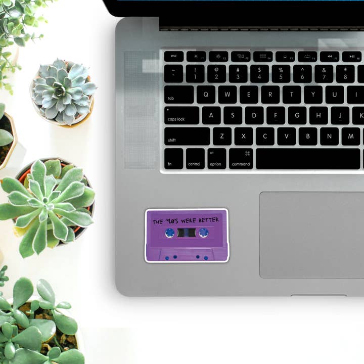 GetBullish – Großhandel Aufkleber – Die 90er Waren Besser Glänzender Gestanzter Vinyl Neunziger Aufkleber3