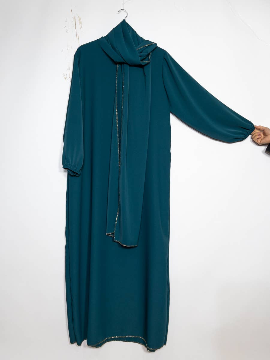 IDEAL OUTFIT - Wholesale Kaftan - Women's - Medina silk abaya for women ref:2338pkdr6