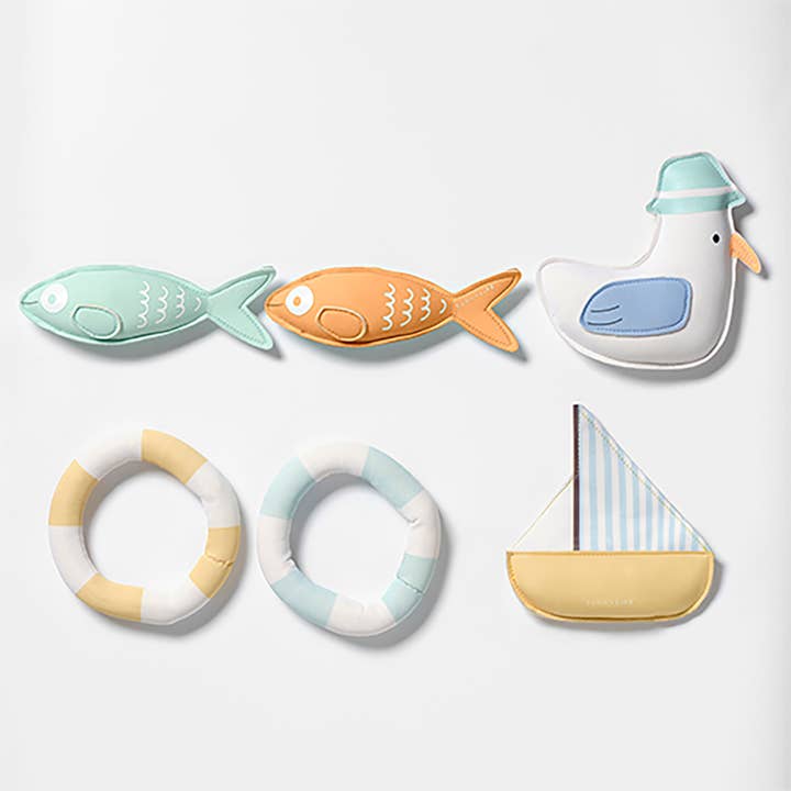 Sunnylife - Wholesale Beach/Pool Toy - Kids & Baby - Dive Buddies Sid the Seagull Multi Set of 62