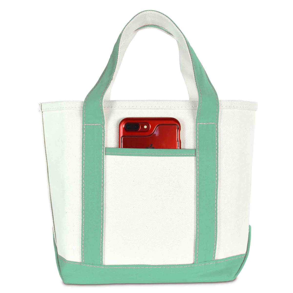 Dalix - Wholesale Tote Bag - Women's - Dalix 14" Small Premium Tote Bag7