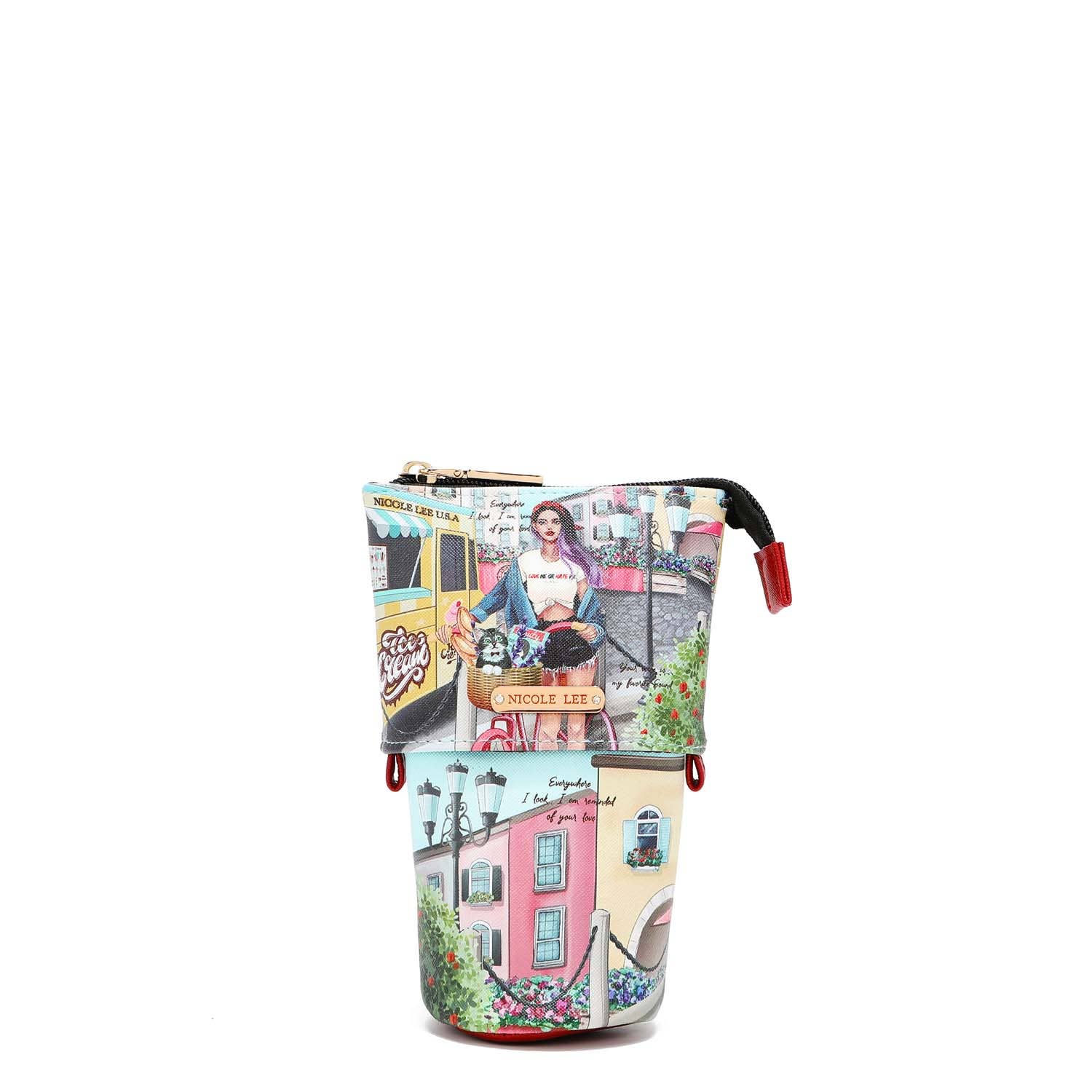 Nicole Lee USA - Wholesale Makeup/Cosmetic Bag - LAYERED MAKEUP BRUSH HOLDER7