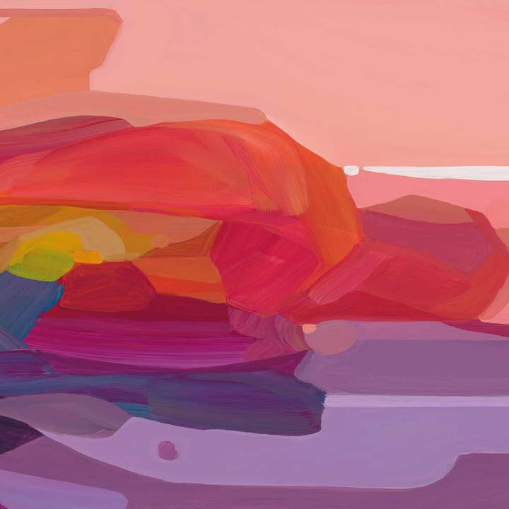 Susannah Bleasby Art - Wholesale Flat Wrap - Abstract Art Gift Wrap | Abstract gift wrap sheets 2