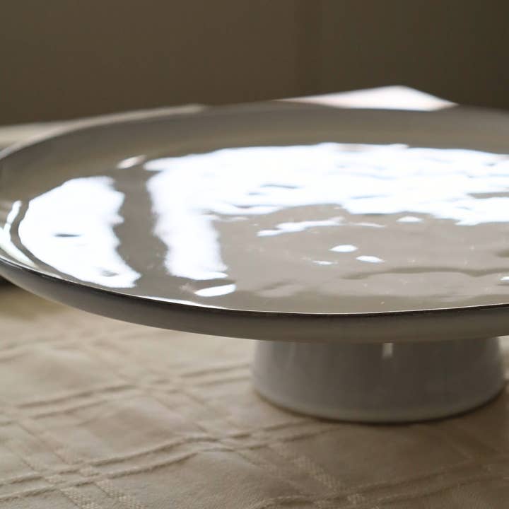 Nosse Ceramics - Wholesale Cake Stand - Cake Stand (32 cm) - Svelte Stone1