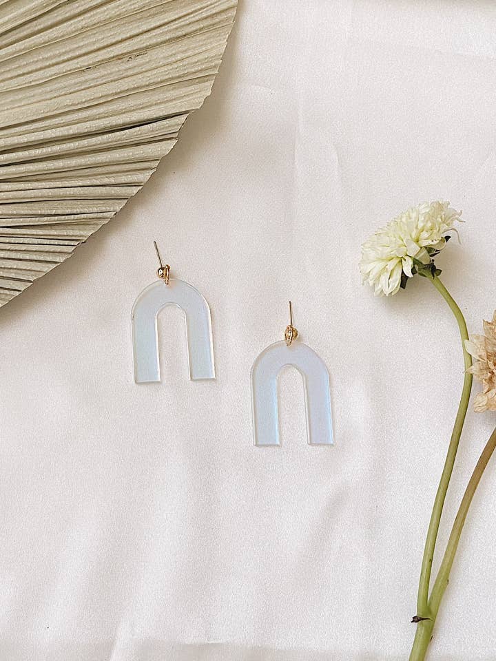 Iridescent Acrylic Arches for wholesale by Bezalel and Co