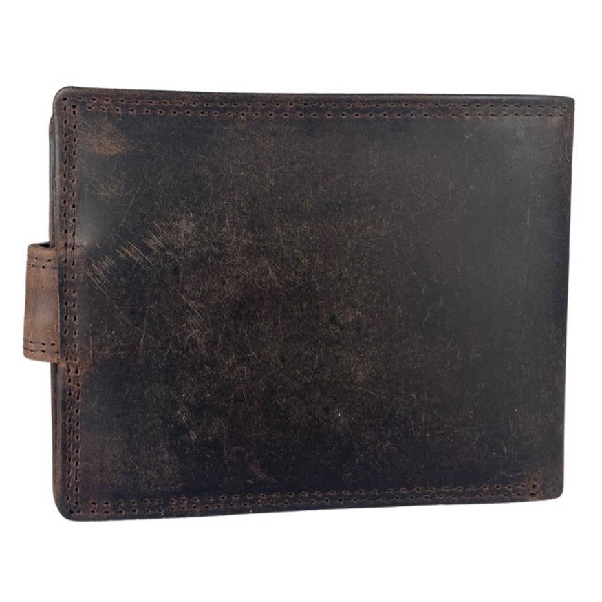 Arrigo - Wholesale Wallet - Men's - Billfold Men Wallet - Buffalo Leather - RFID12