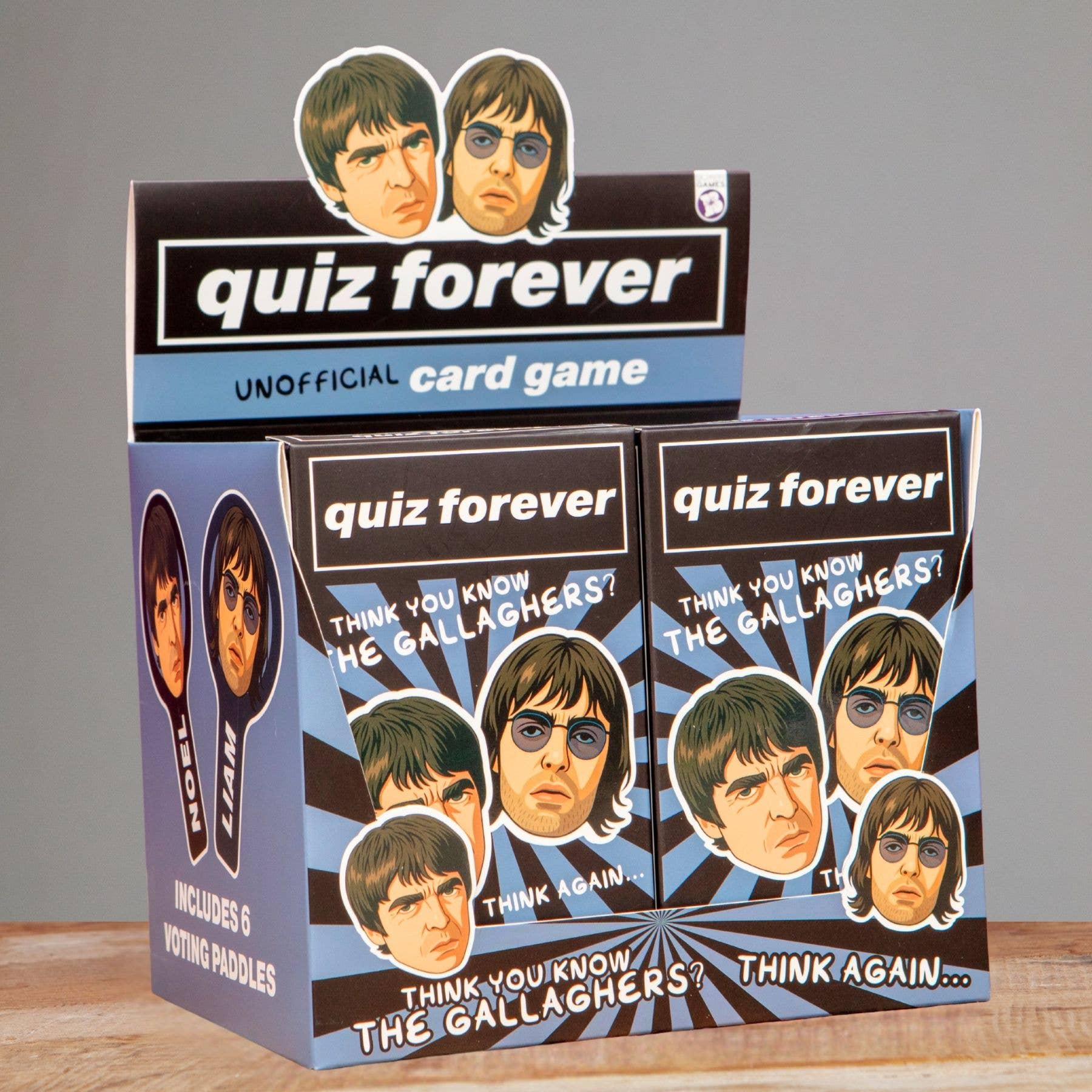Boxer Gifts – wholesale Card game – Quiz Forever Oasis Card Game – Unofficial Oasis Merchandise6