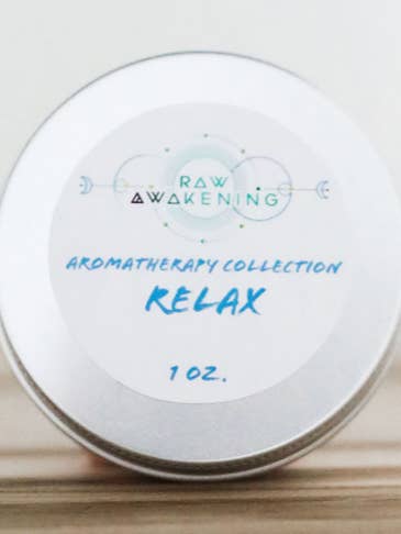 Relax Salve for wholesale by Raw Awakening