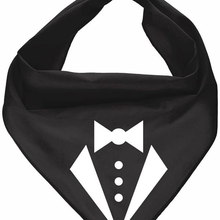 Parisian Pet® - Wholesale Pet Bandana - Dog - Tuxedo Bandana – Stylish Dog Bandana for Special Events