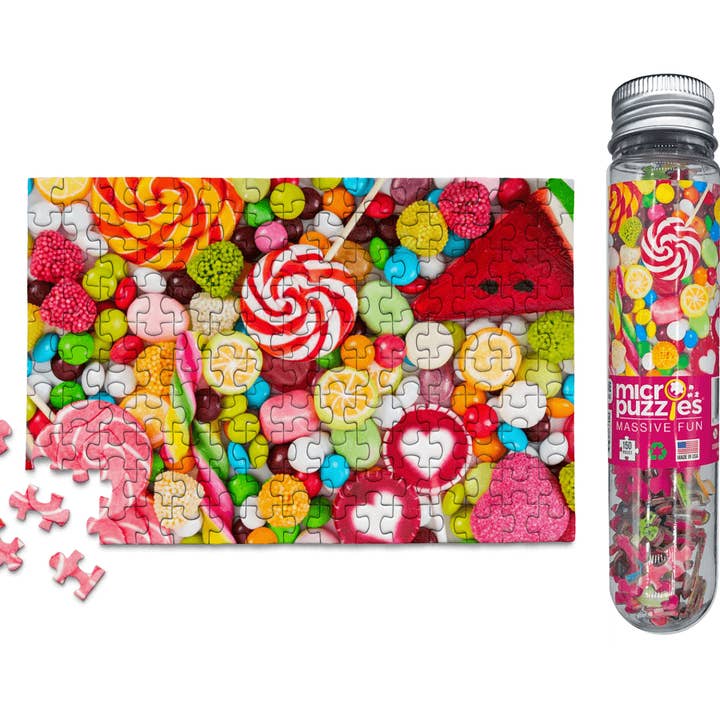 Candy Mini Jigsaw Puzzle - Great impulse buy and other Purchase Wholesale jigsaw. Free Returns & Net 60 Terms on Faire trending on Faire.