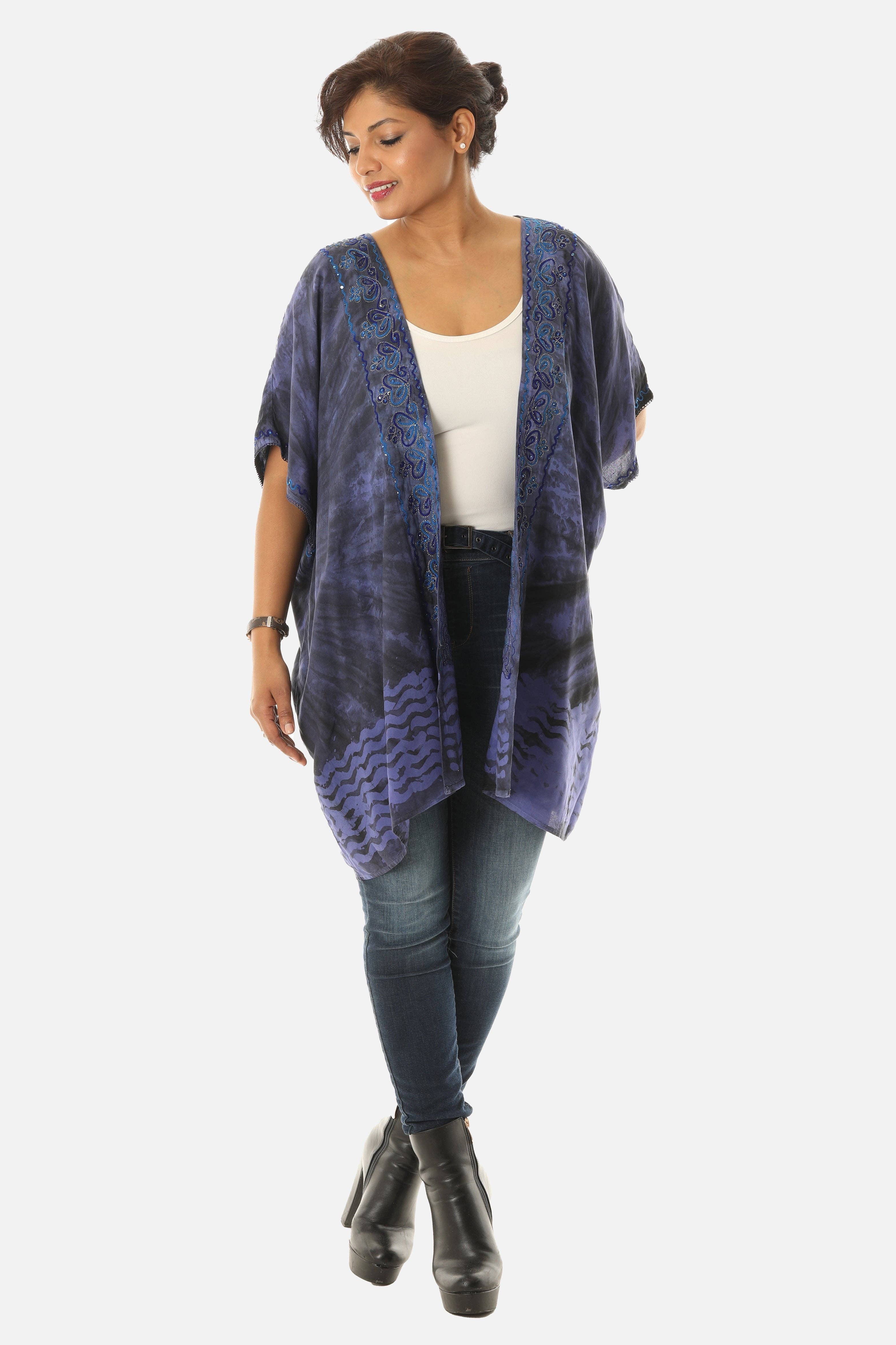 Shoreline Wear. INC - Venta al por mayor Kimono - Mujer - Plumero para corbata de rayón para mujer3