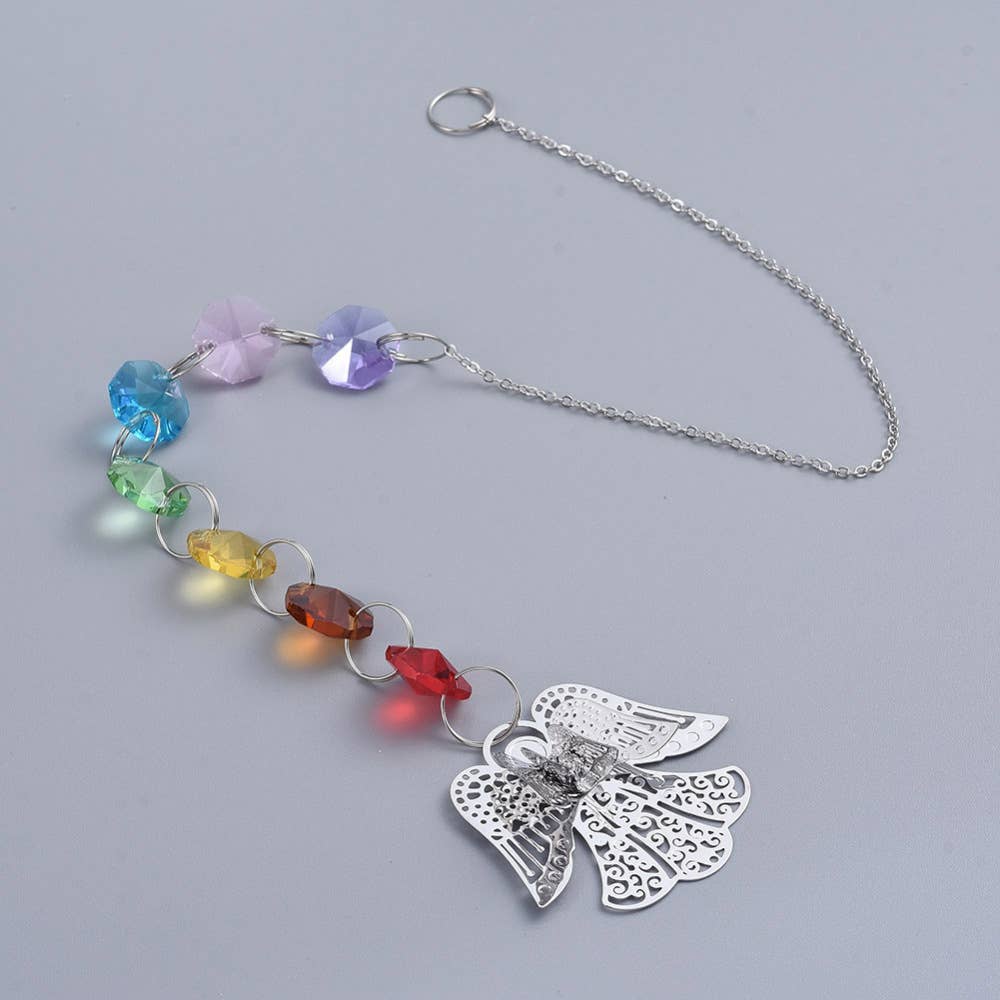 VIE - Wholesale Suncatcher - 7 Chakra Crystal Suncatcher43