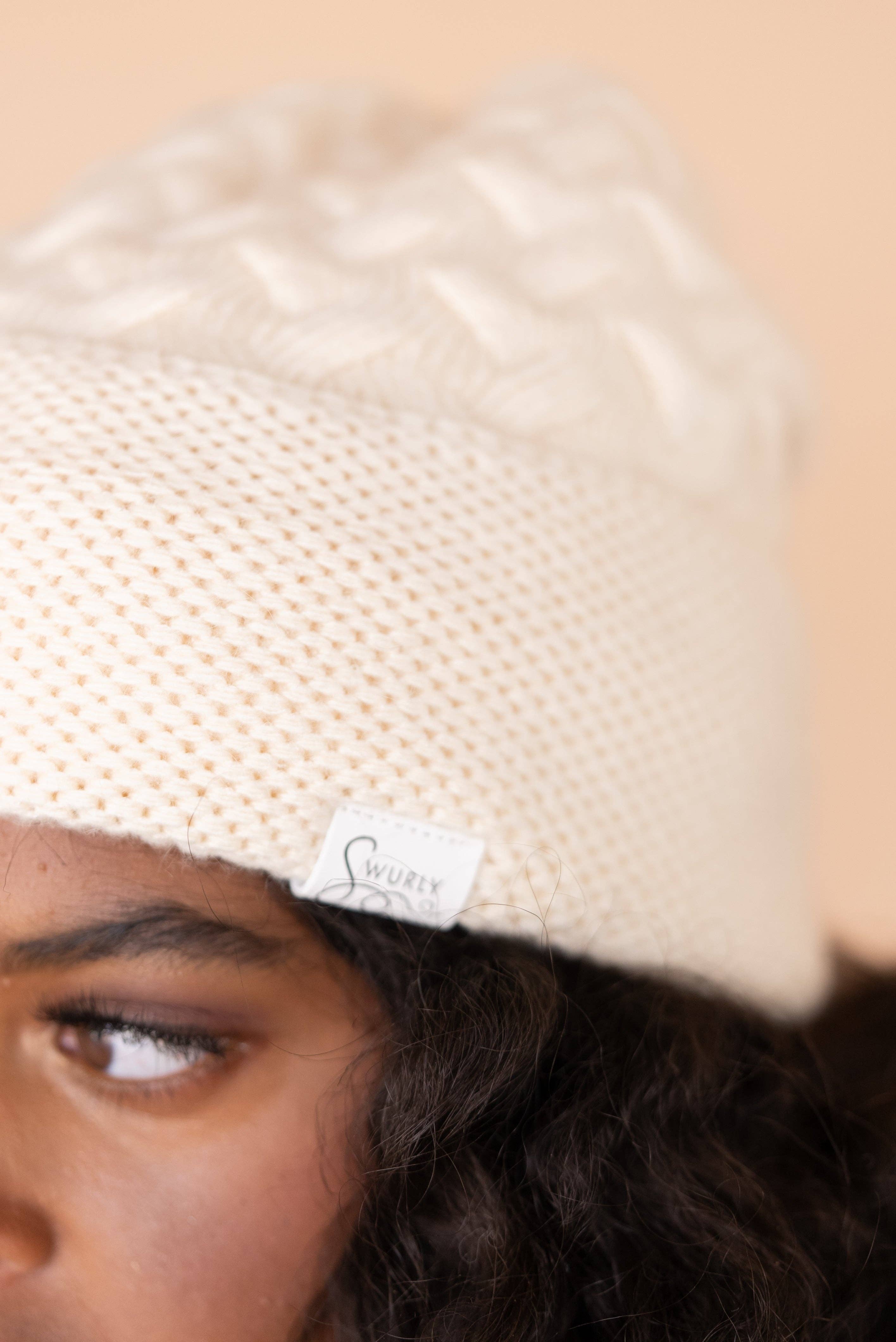 Swurly - Vente Bonnet – femme - Bonnet unisexe à revers doublé de soie Sublime en cachemire2