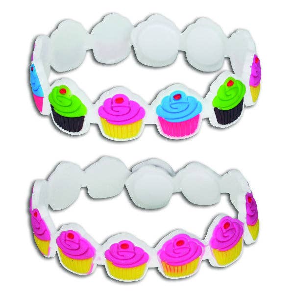 Colorful Cupcake Bands 24 Pack for wholesale by Kipp Brothers