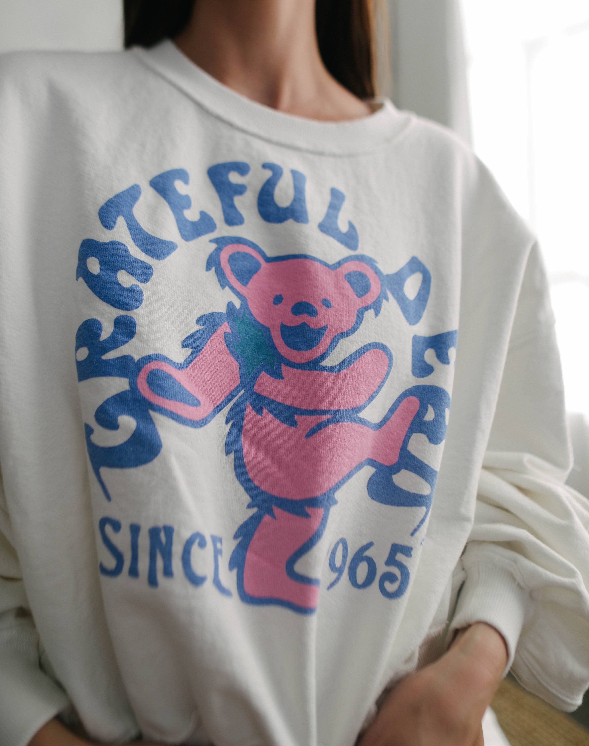 People Of Leisure - Wholesale Graphic Sweatshirt - Women's - Grateful Dead 1965 Sweatshirt1
