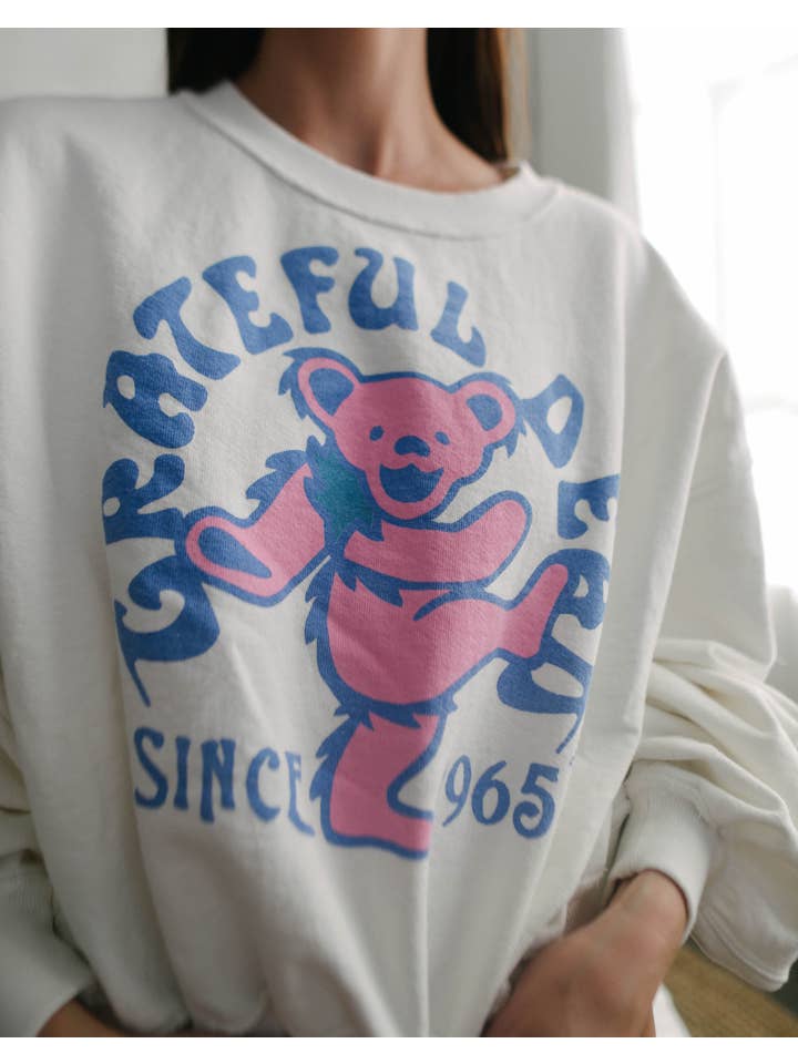People Of Leisure - Wholesale Graphic Sweatshirt - Women's - Grateful Dead 1965 Sweatshirt1