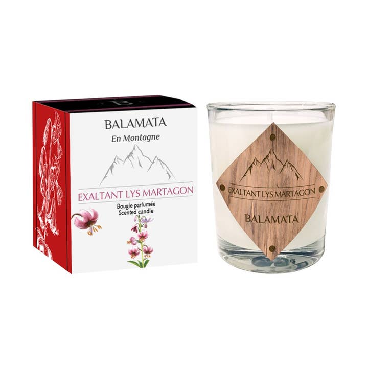 Exalting Martagon Lily - 80G Scented Candle - In the Mountains for wholesale by BALAMATA