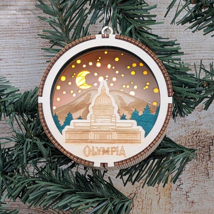 Ornament - Backlit 3D Olympia for wholesale by MIY Olympia