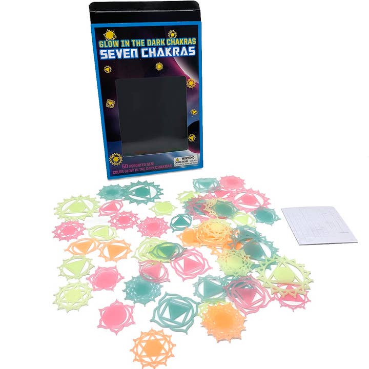 Island Dogs - Wholesale Light-Up Toy - Kids & Baby - Glow Seven Chakras 50 PC