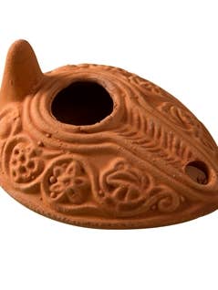 Clay Lamp - 2"x 4"x 3" for wholesale by Earthwood