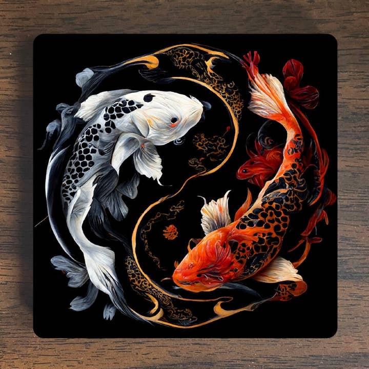 Koi Fish Magnet for wholesale by Zen and Meow