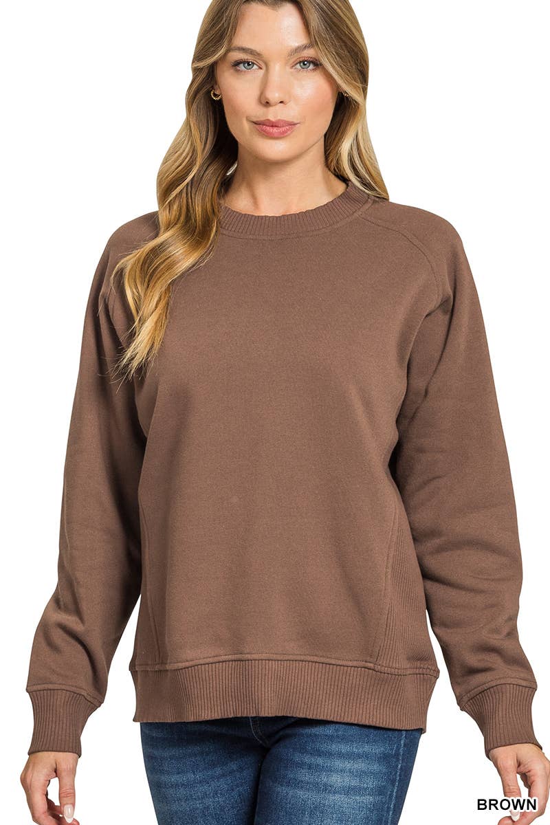 42POPS – wholesale Sweatshirt – Women's – ",.._ Fleece Round Neck Sweatshirts14