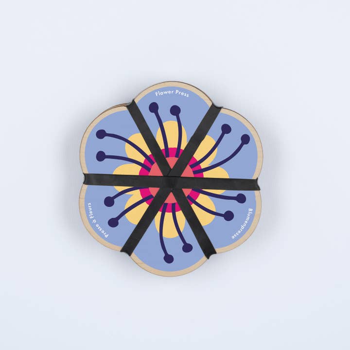 Flower Shaped Press - Cornflower Blue for wholesale by Studio Wald - UK Made