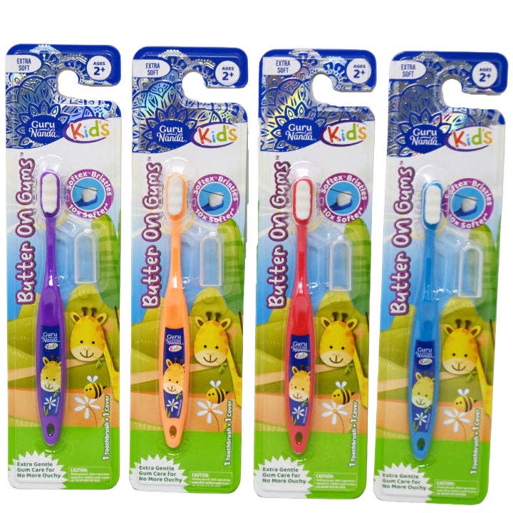 GreatBuy.com - Wholesale Toothbrush - Kids & Baby - 1pk Kids Butter on Gums Softex Toothbrush C/P 240