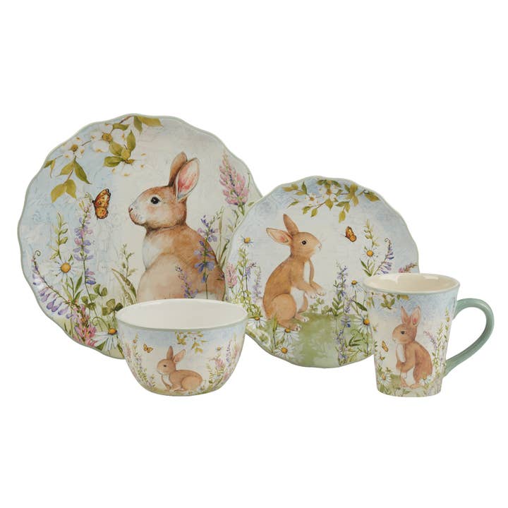 Certified International - Wholesale Dinner Plate - Easter Meadow Dinner Plate 11in