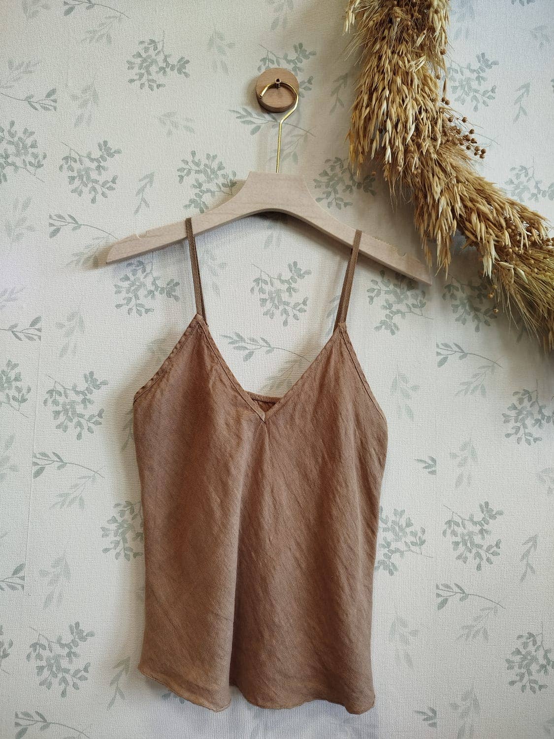 Linos y Textiles - Wholesale Tank Top - Women's - REF 22943 100% LINEN TANK TOP1